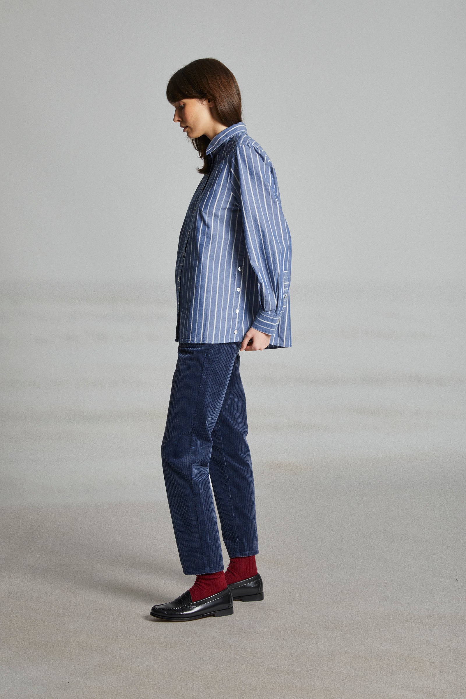 Chemise rayée en coton CORDOVA