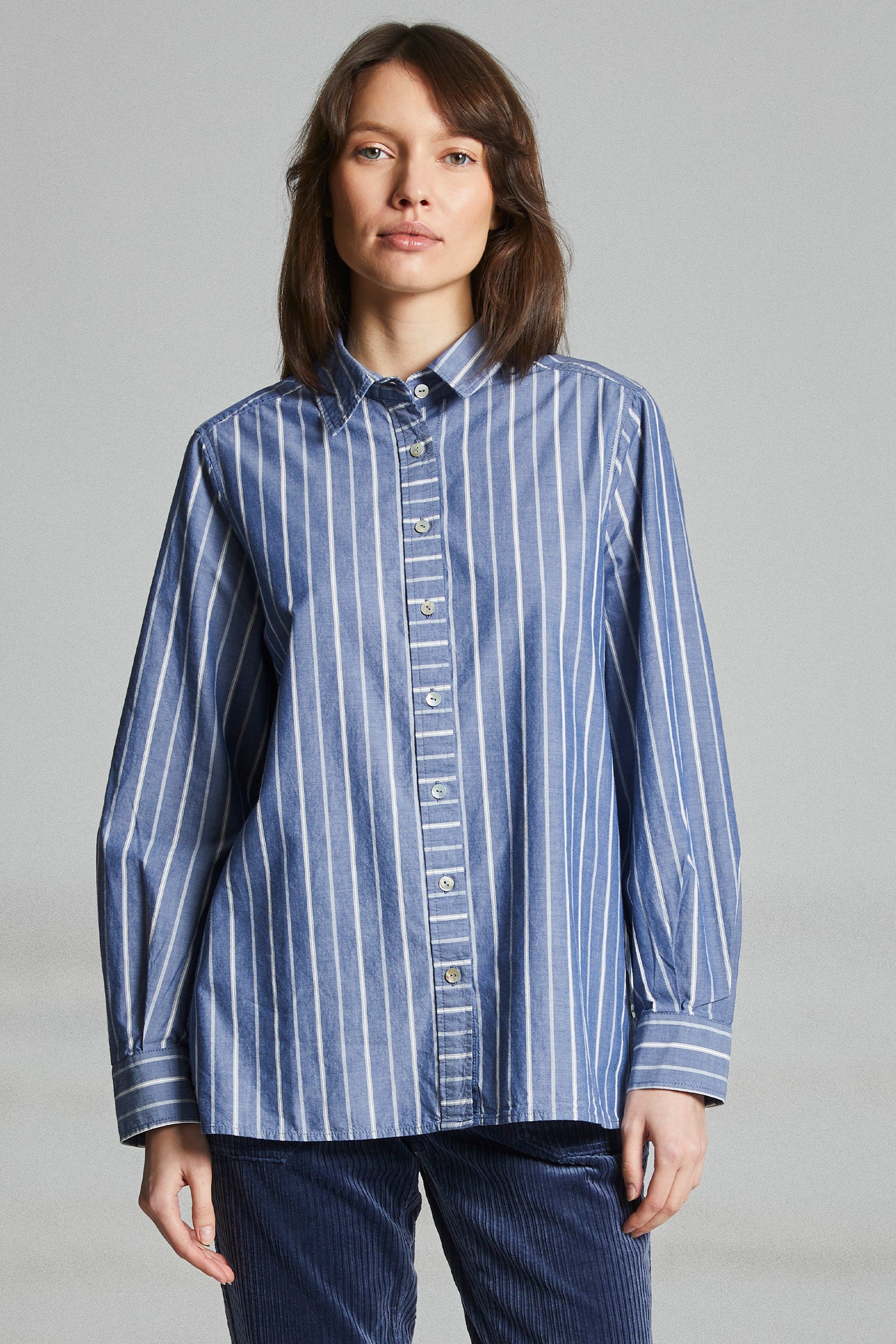 Chemise rayée en coton CORDOVA