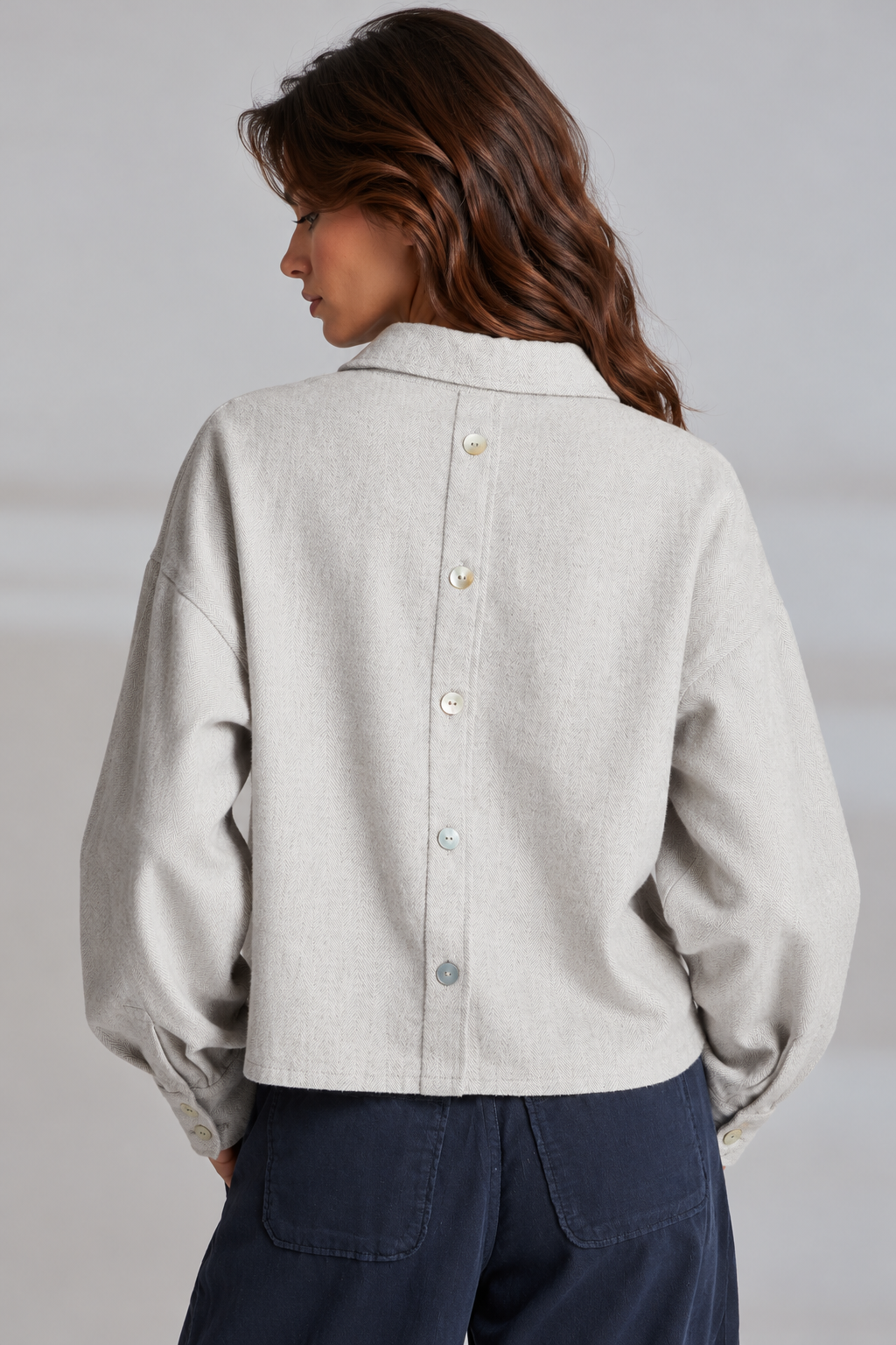 Chemise courte en coton CORVETTE