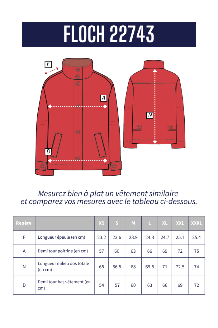 Manteau court FLOCH