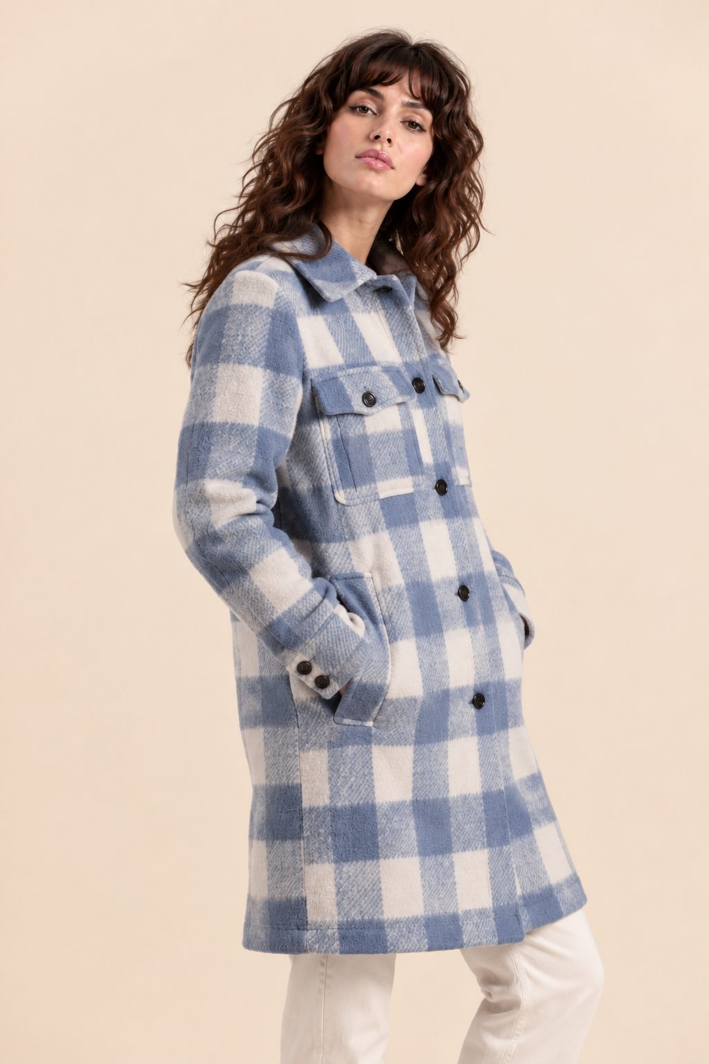 Manteau en laine FORSSA