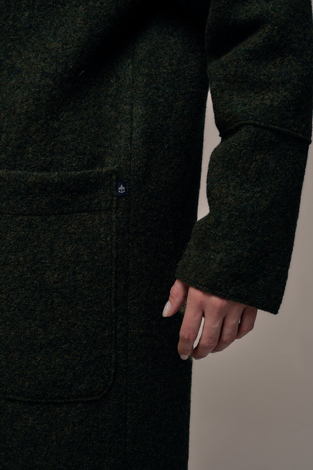 Manteau long à capuche FORTUNE