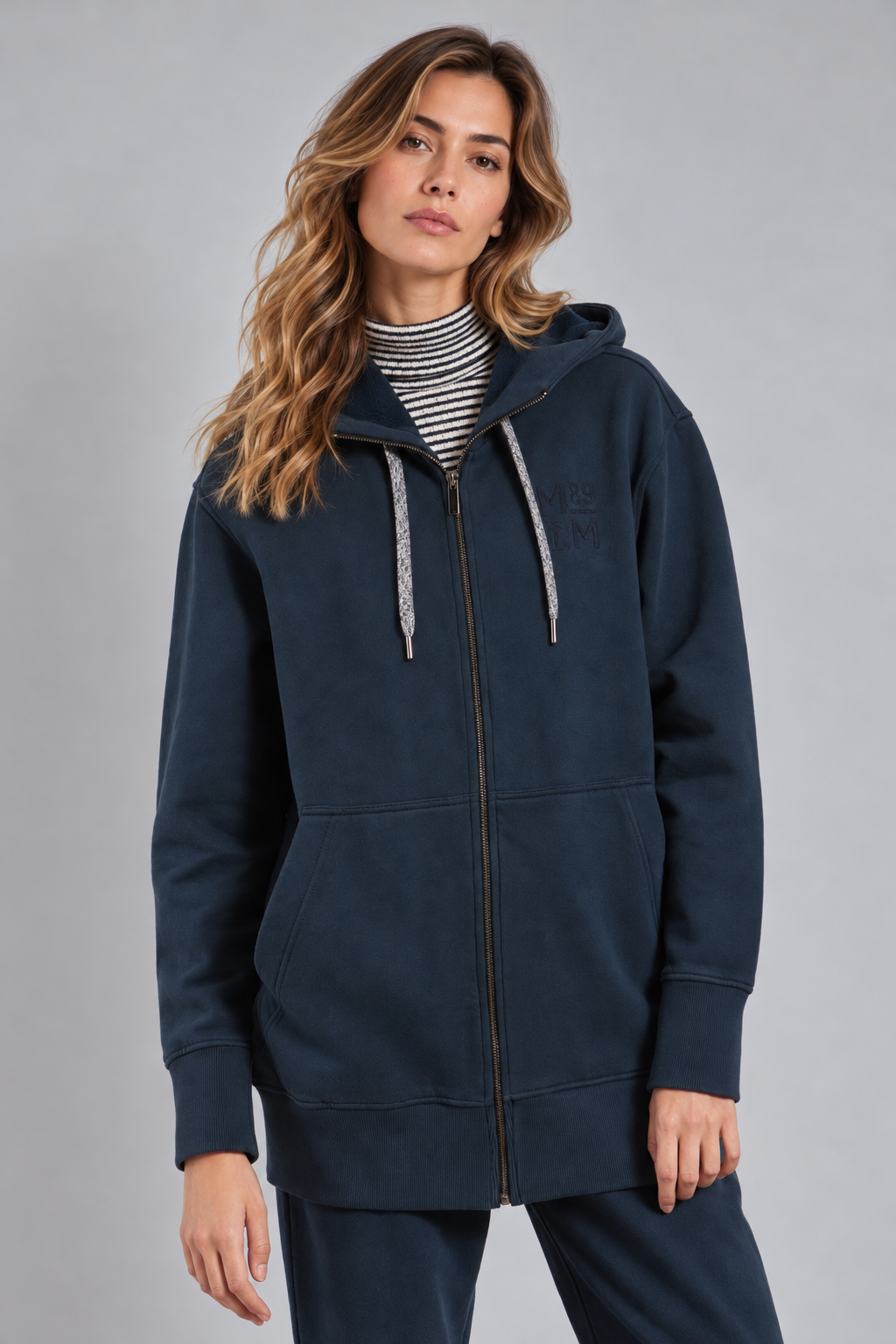 Cardigan zippé à capuche MAHE
