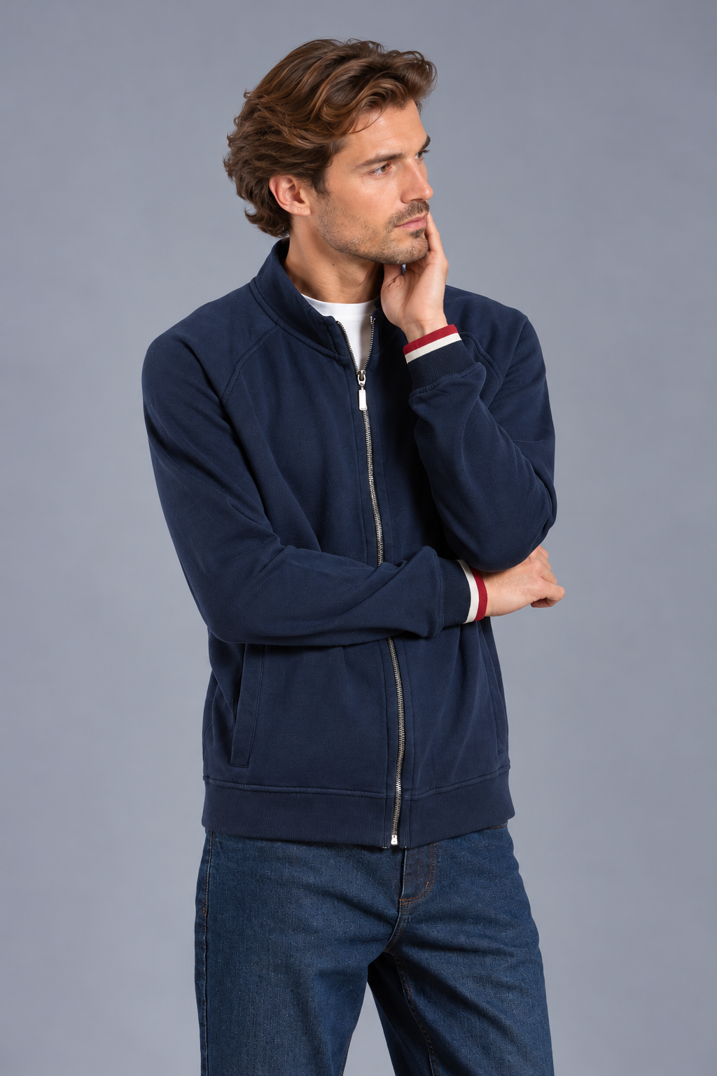 Cardigan zippé MARCH