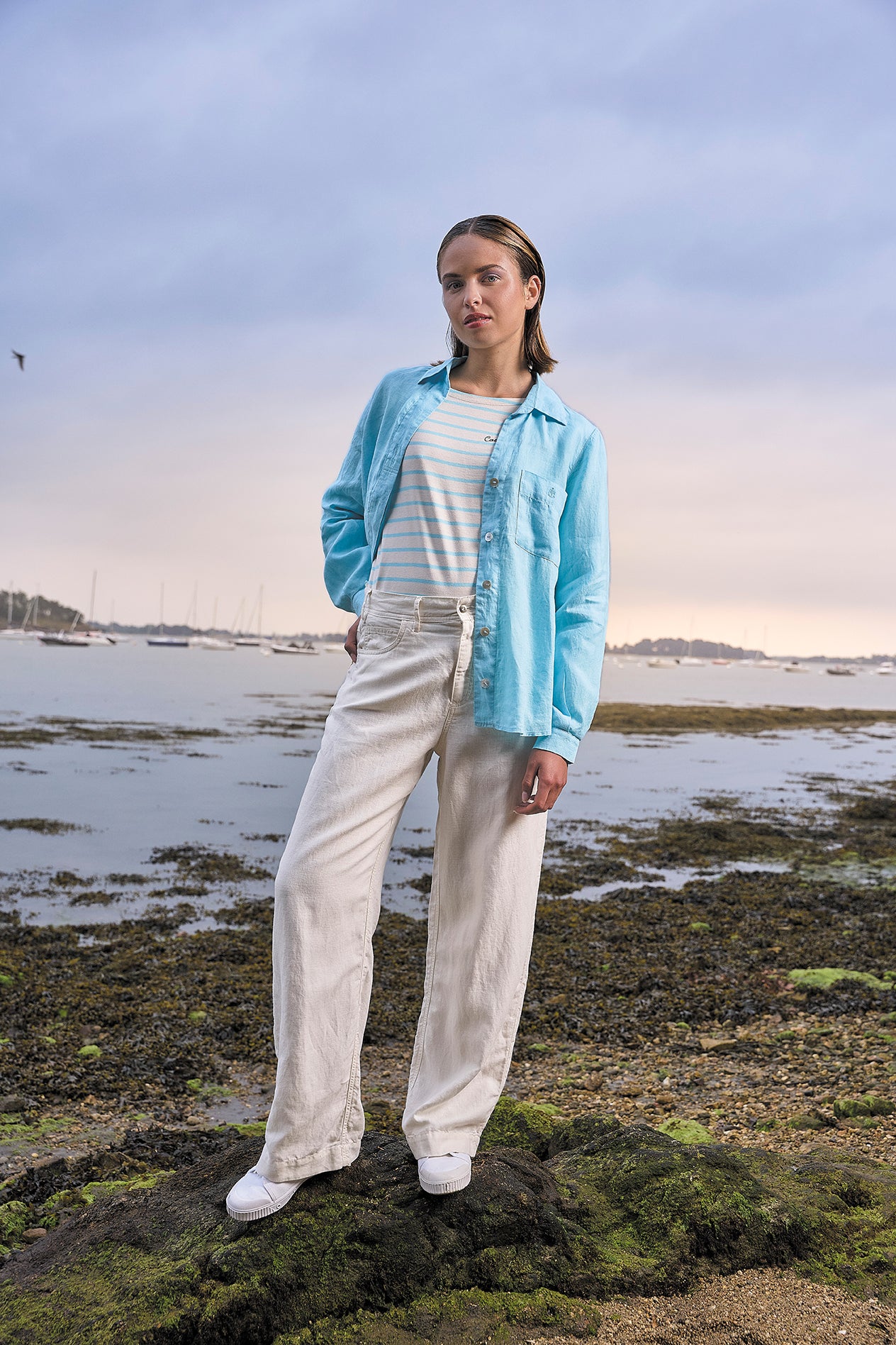 Ensemble Lin Shein Ensemble Pièces En Lin Pour Femme Haut Et