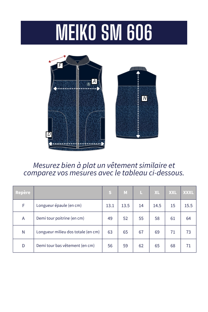 Gilet sans manches MEIKO