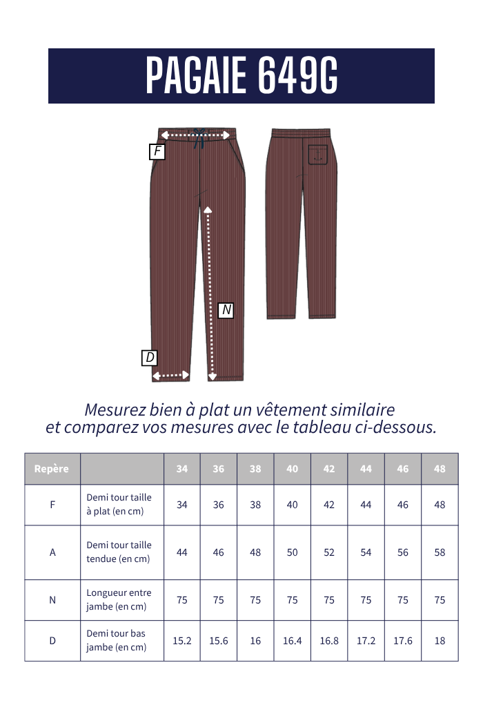 Pantalon en velours PAGAIE