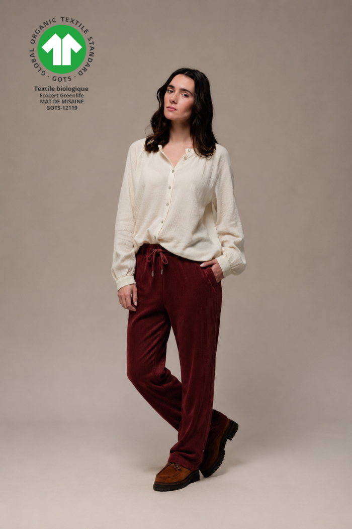 Pantalon en velours PAGAIE
