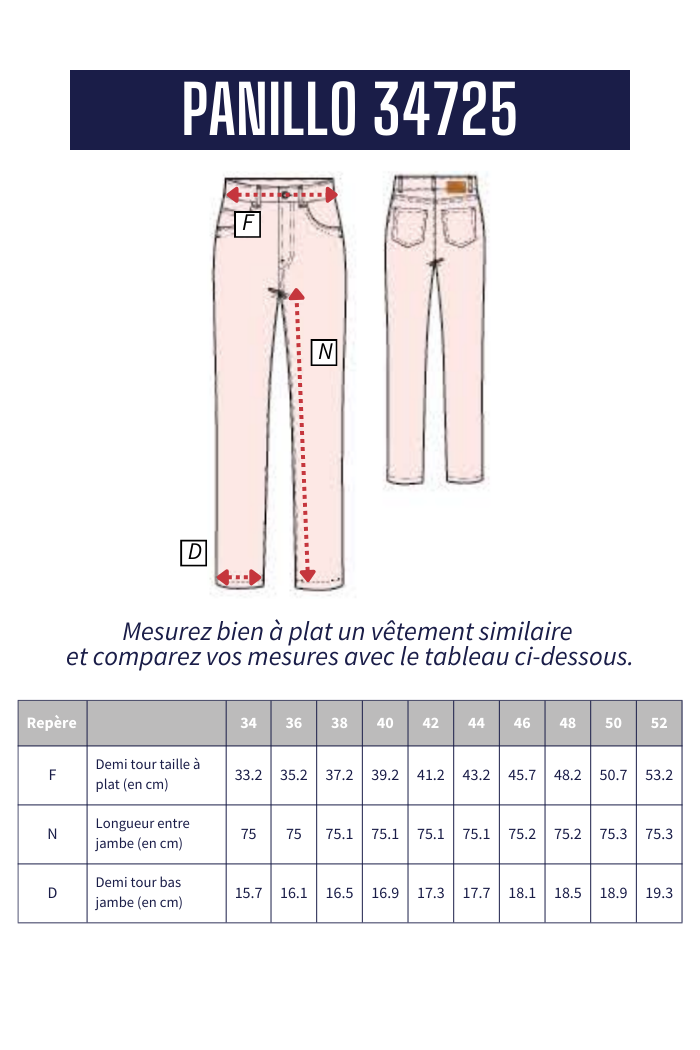 PANILLO straight leg pants