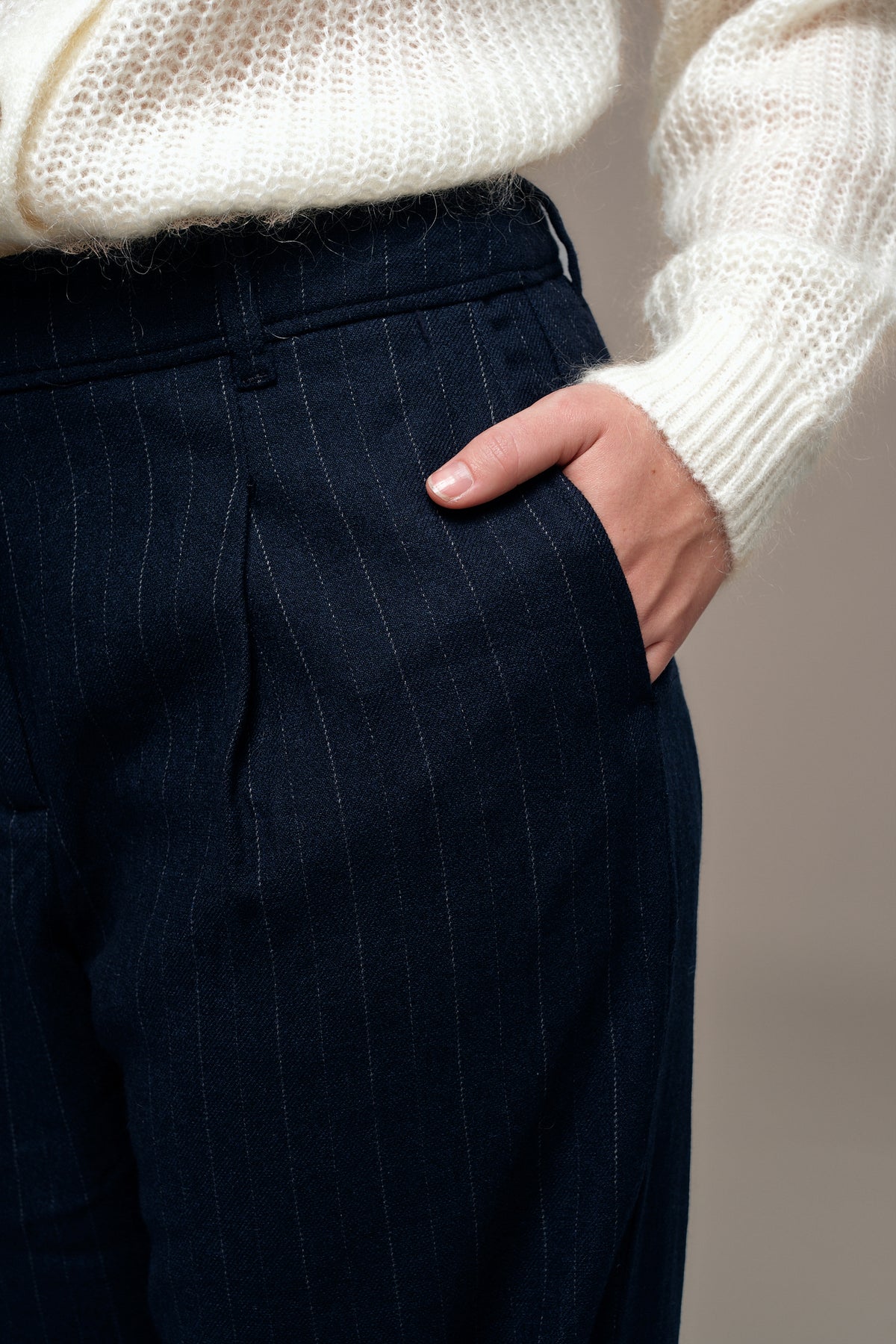 Pantalon à fines rayures PECHEUR