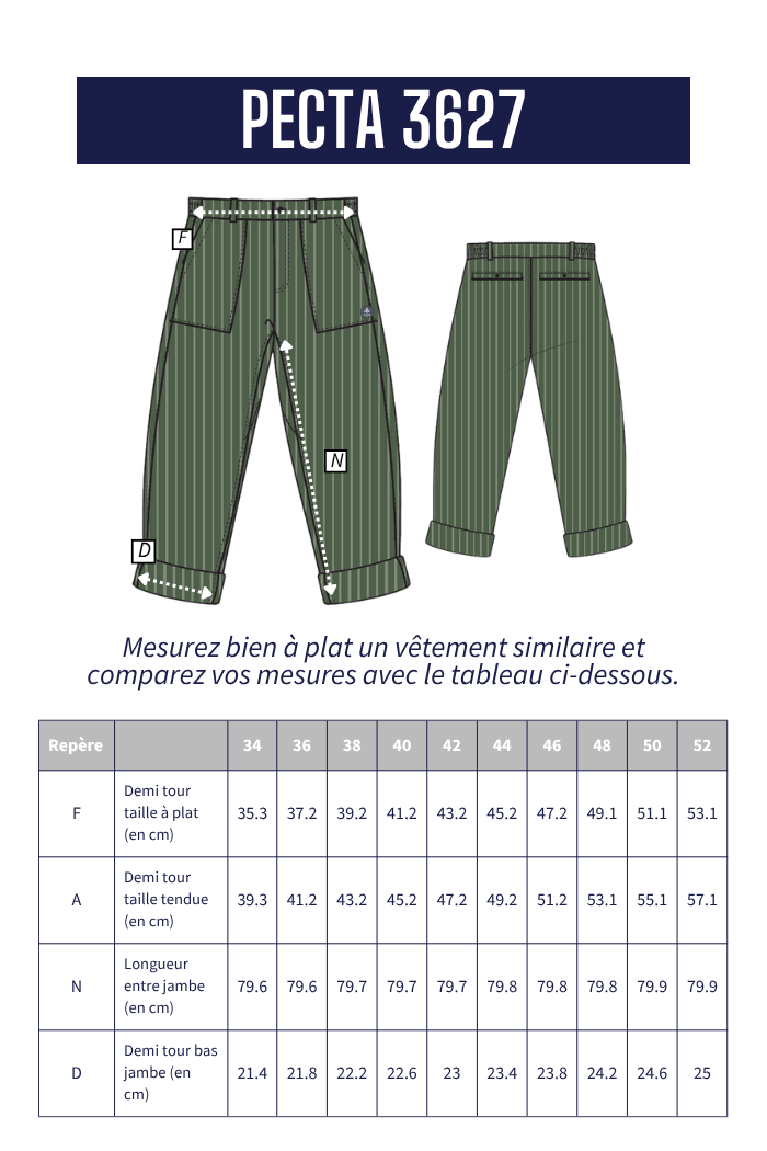 Pantalon ample PECTA