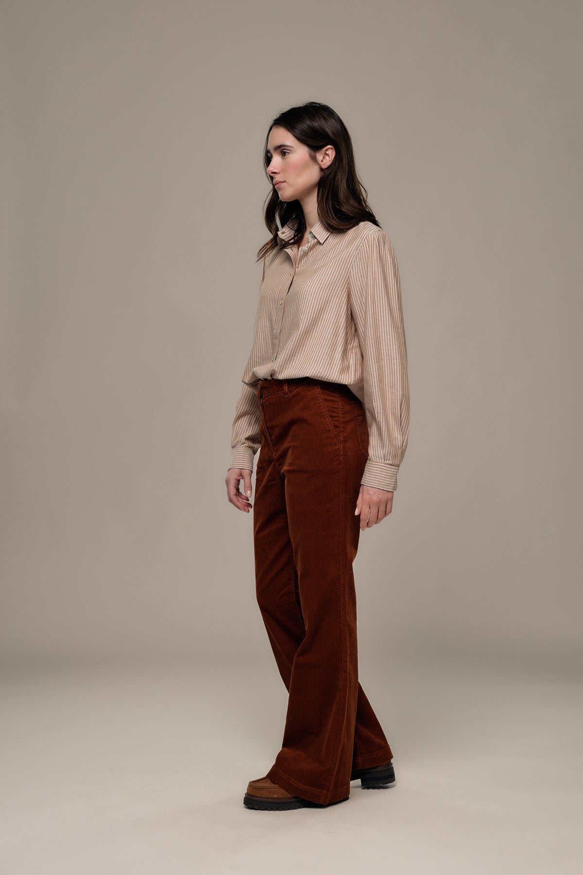 Pantalon en velours PLOUESCAT