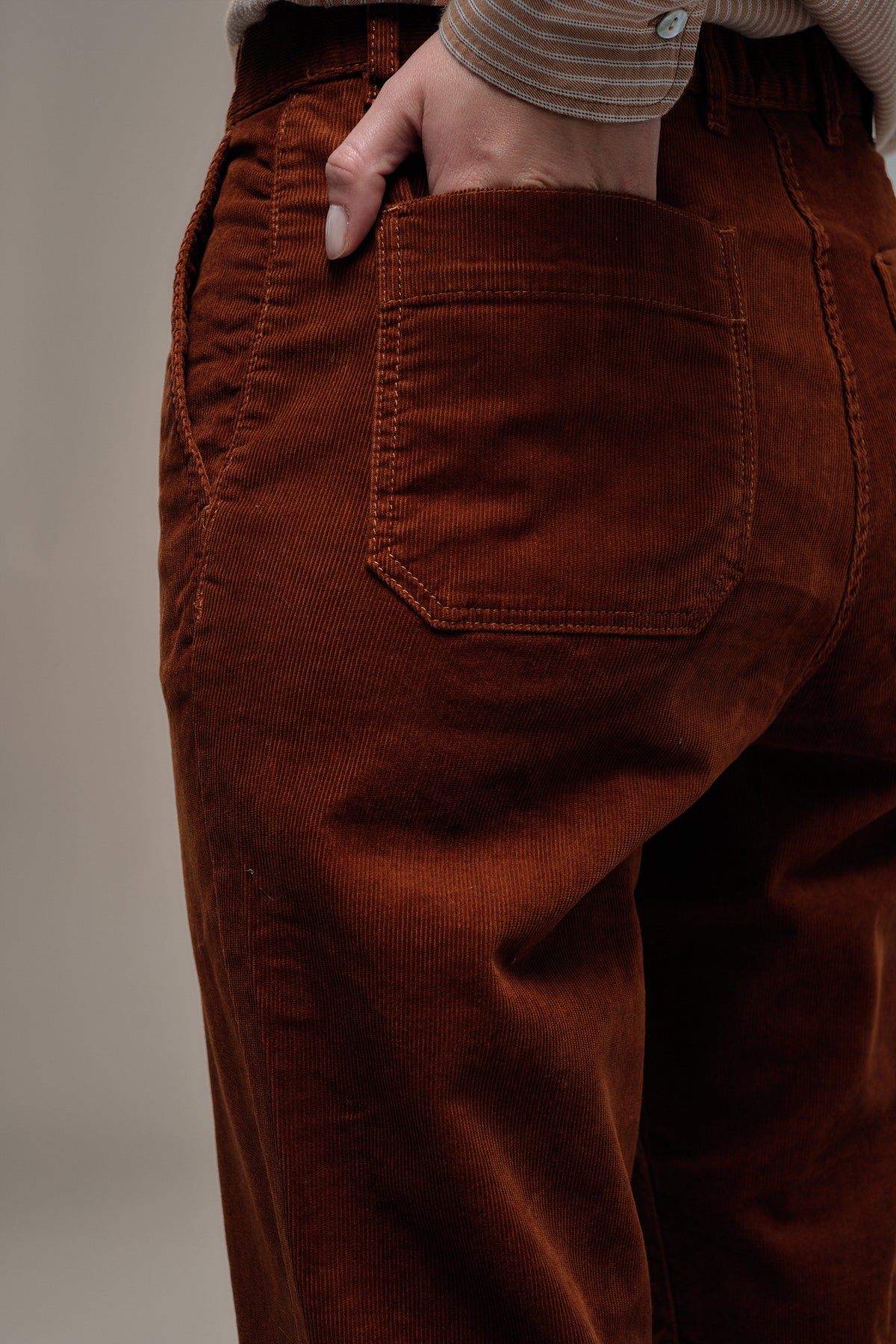 Pantalon en velours PLOUESCAT