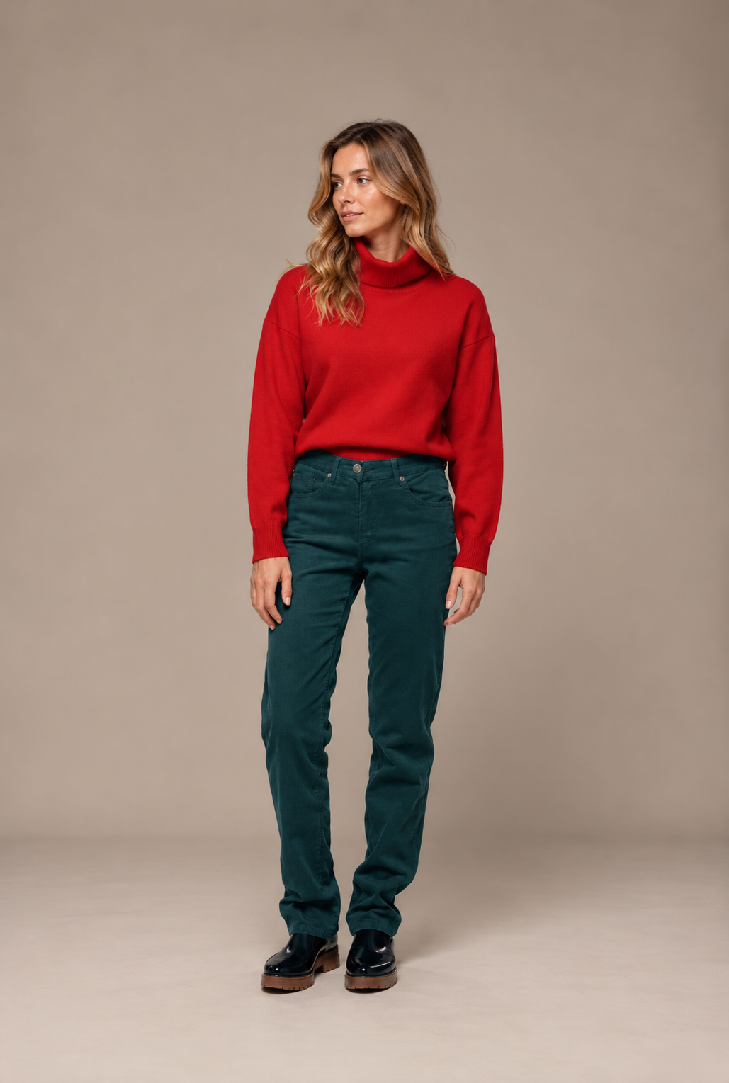 PARSON velvet trousers