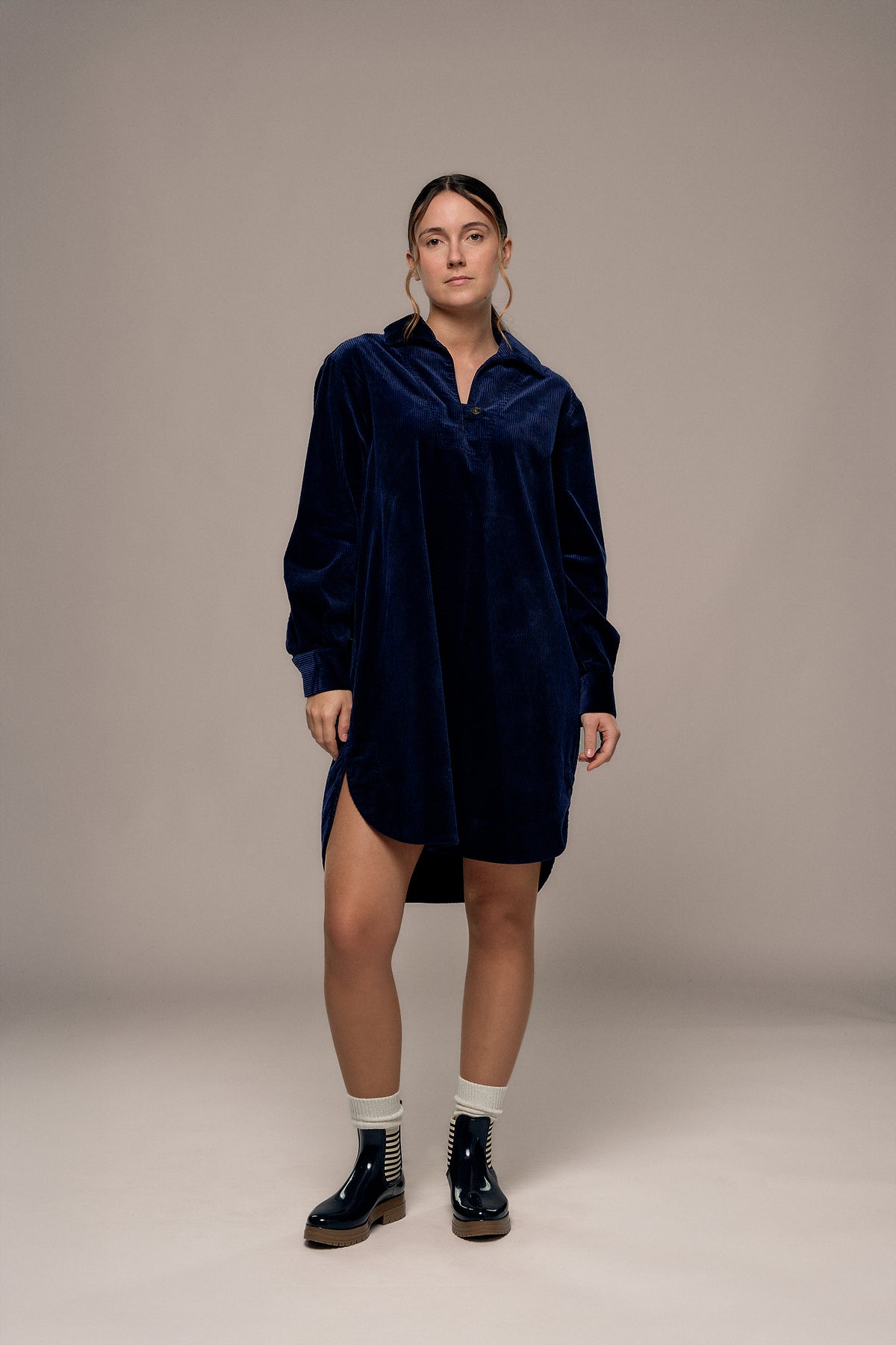Robe en velours RIVA.