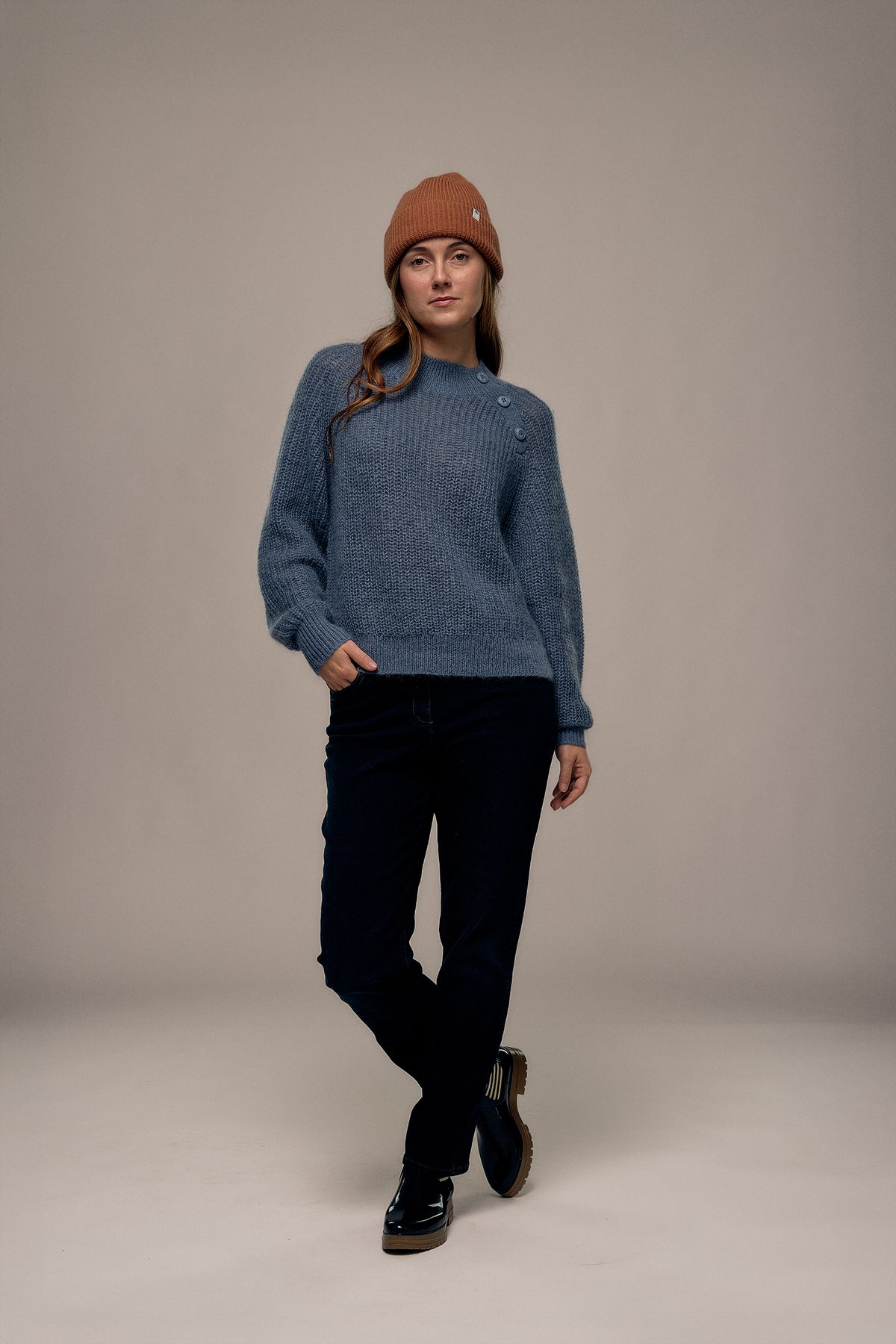 Pull grosse maille TECK
