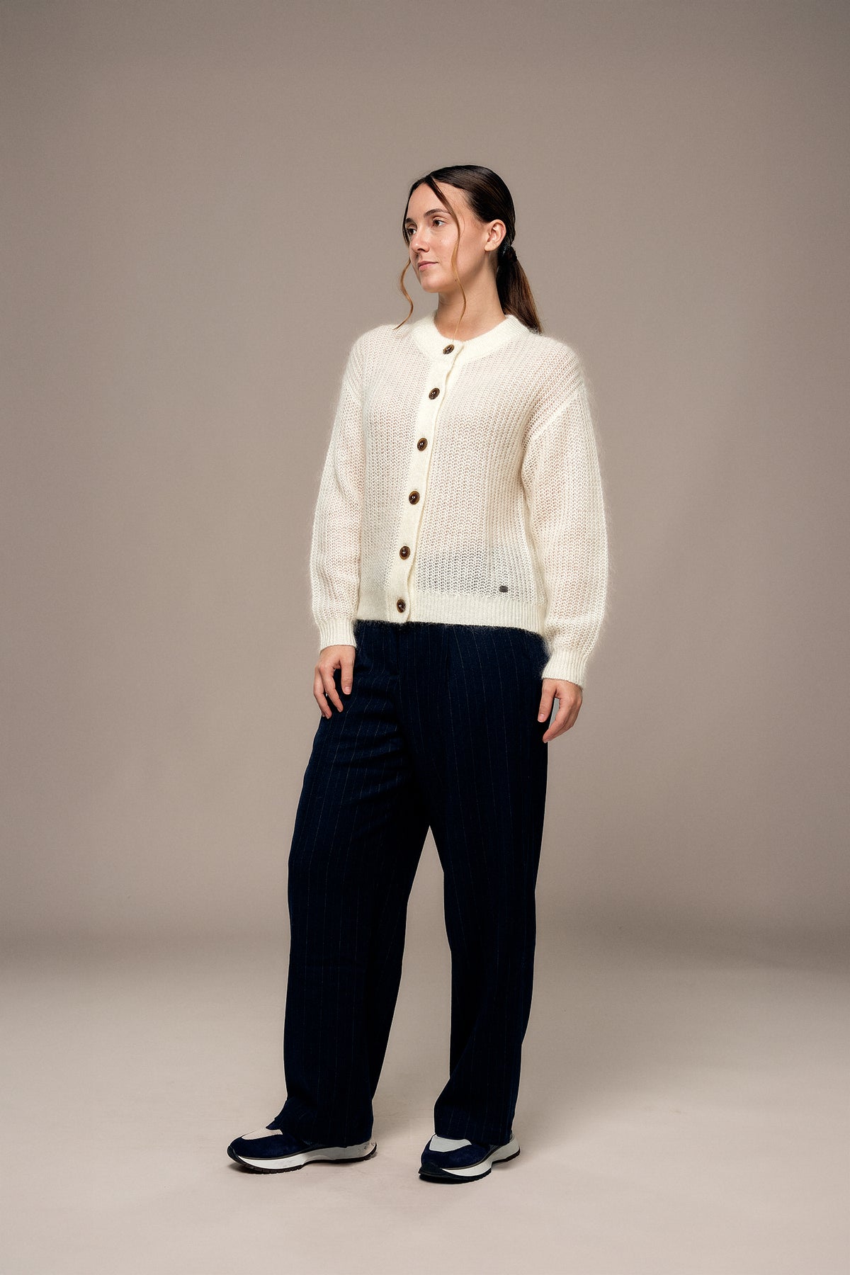 Cardigan boutonné THEA