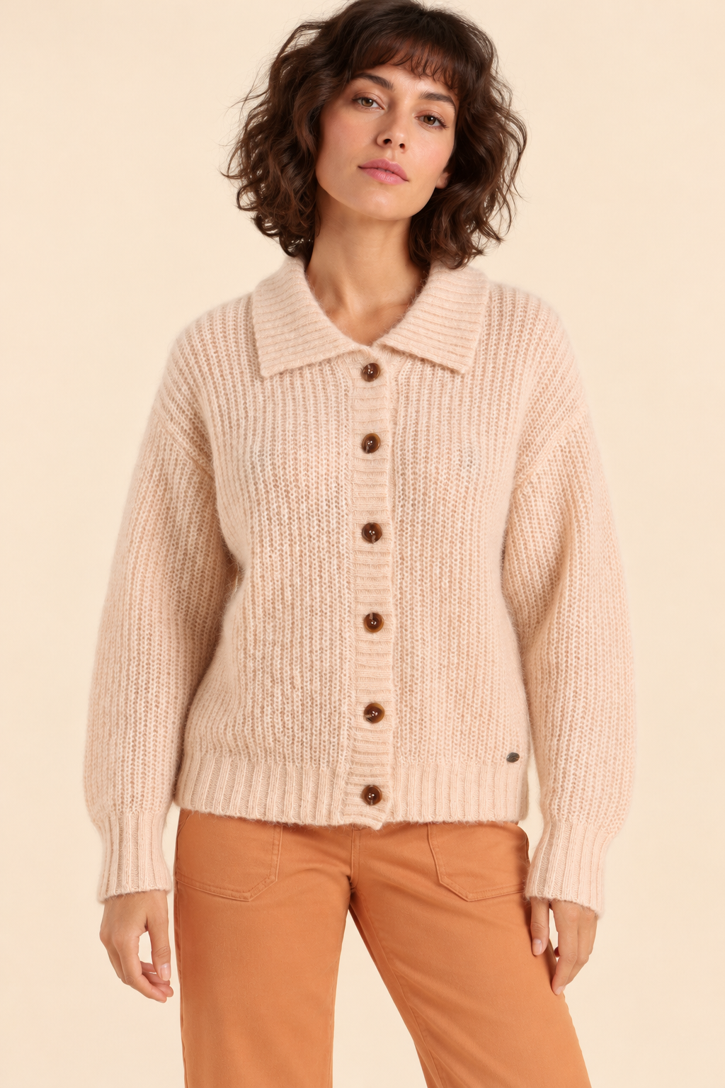 Cardigan boutonné TIGA