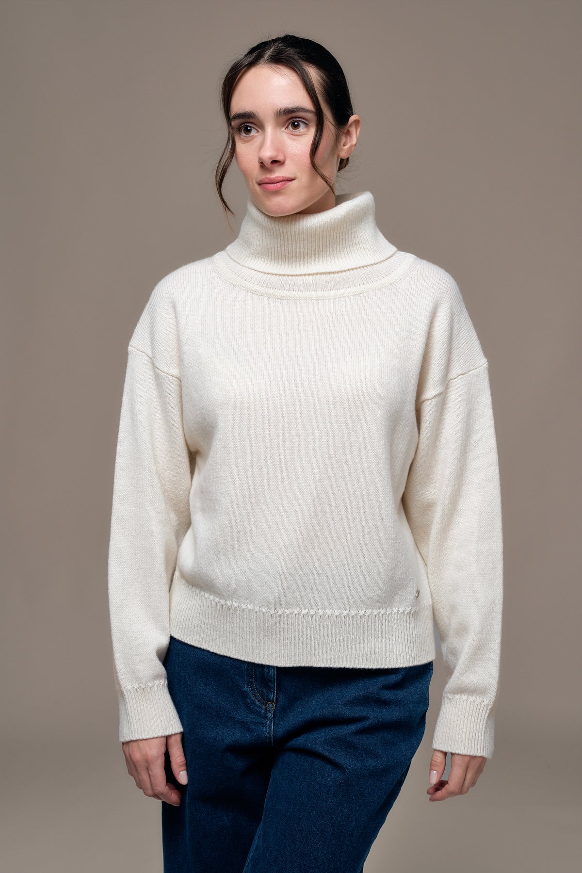 Pull col roulé TISCALI