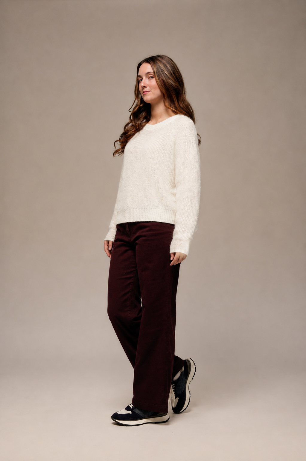 Pull TOPAZO dos boutonné