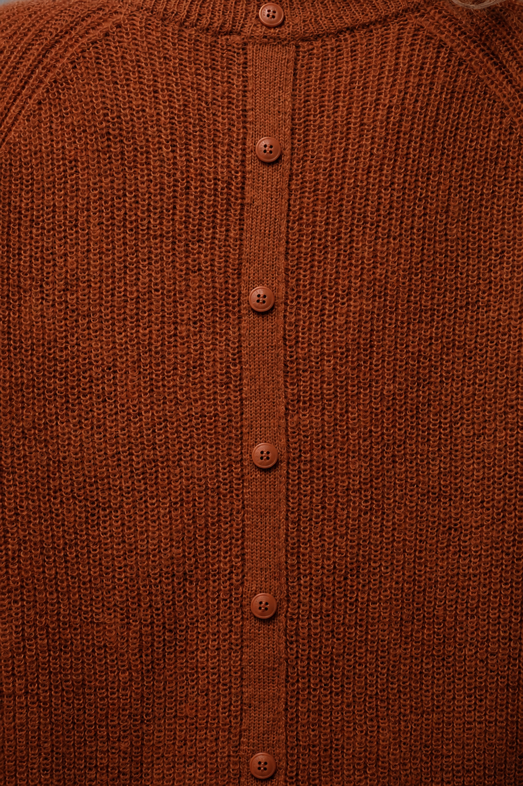 Pull TOPAZO dos boutonné