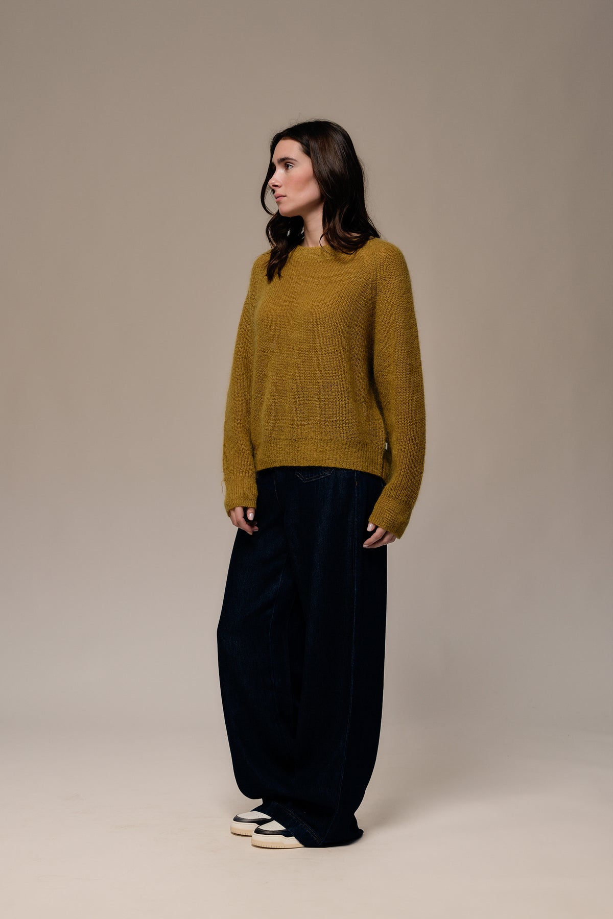 TOPAZO jumper with buttoned back