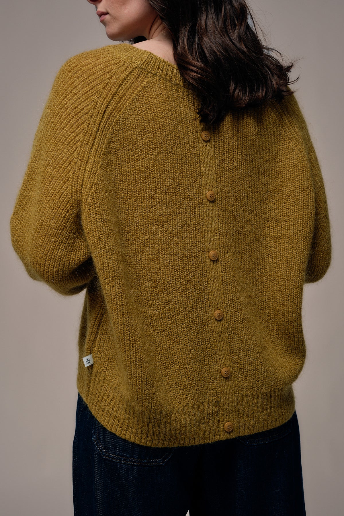 TOPAZO jumper with buttoned back