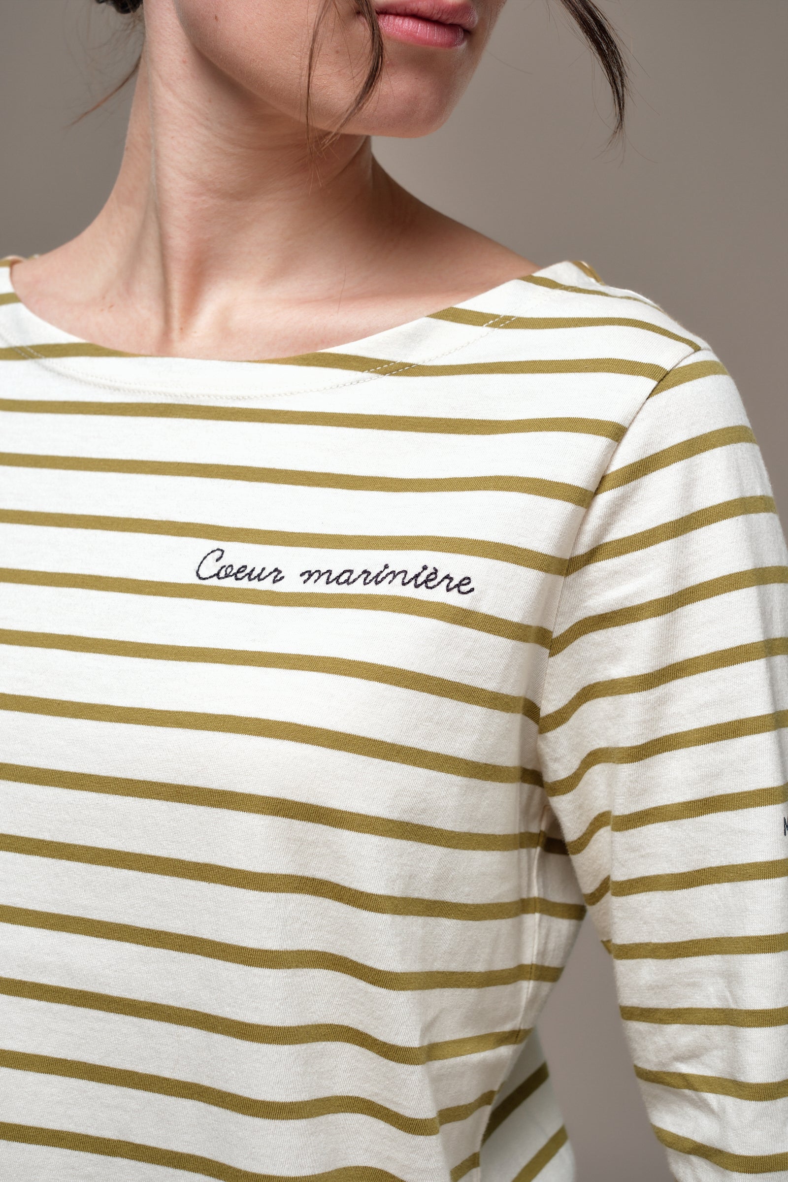 Marinière broderie cœur VENTEST