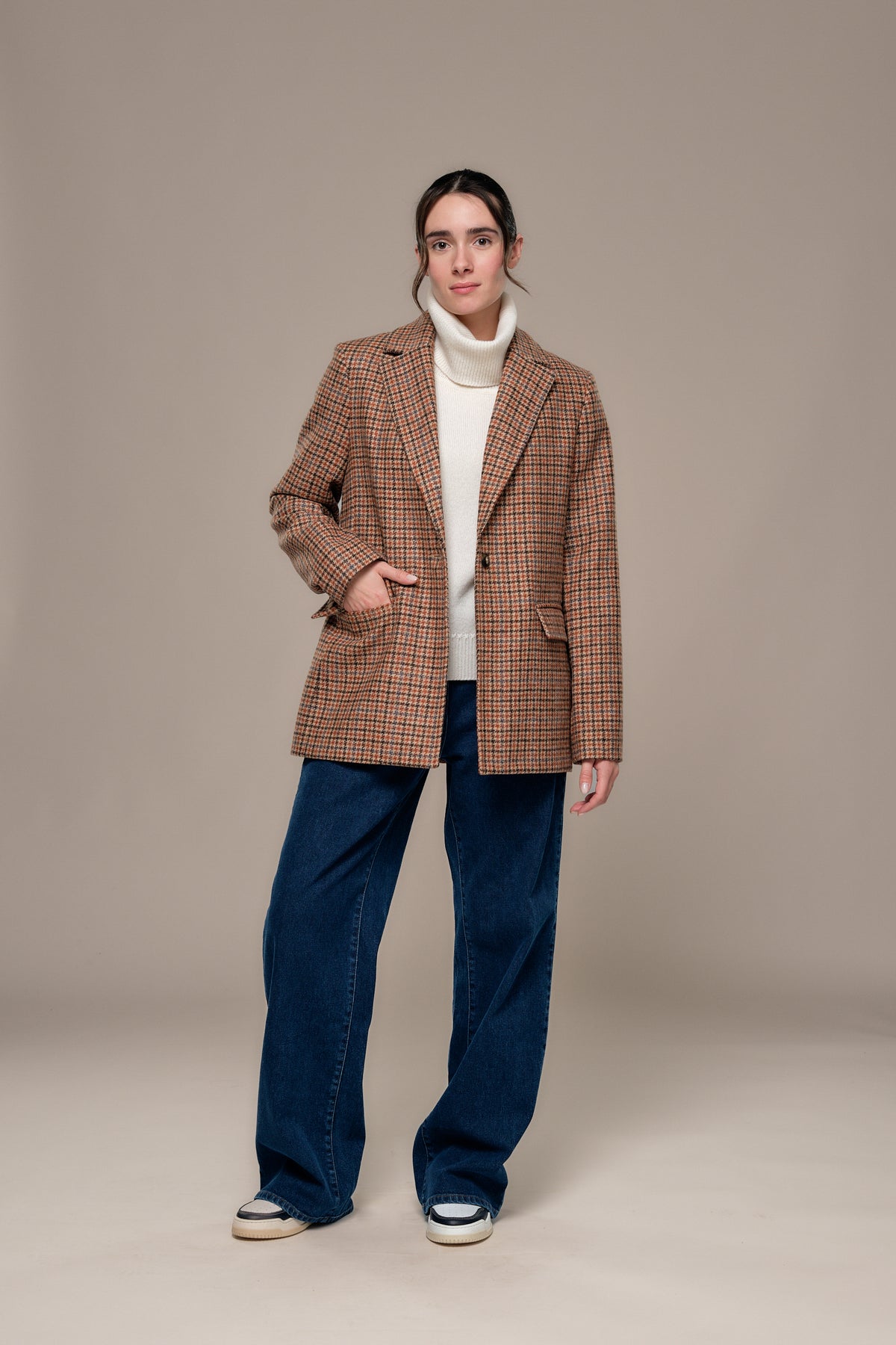 VICKING Houndstooth Blazer