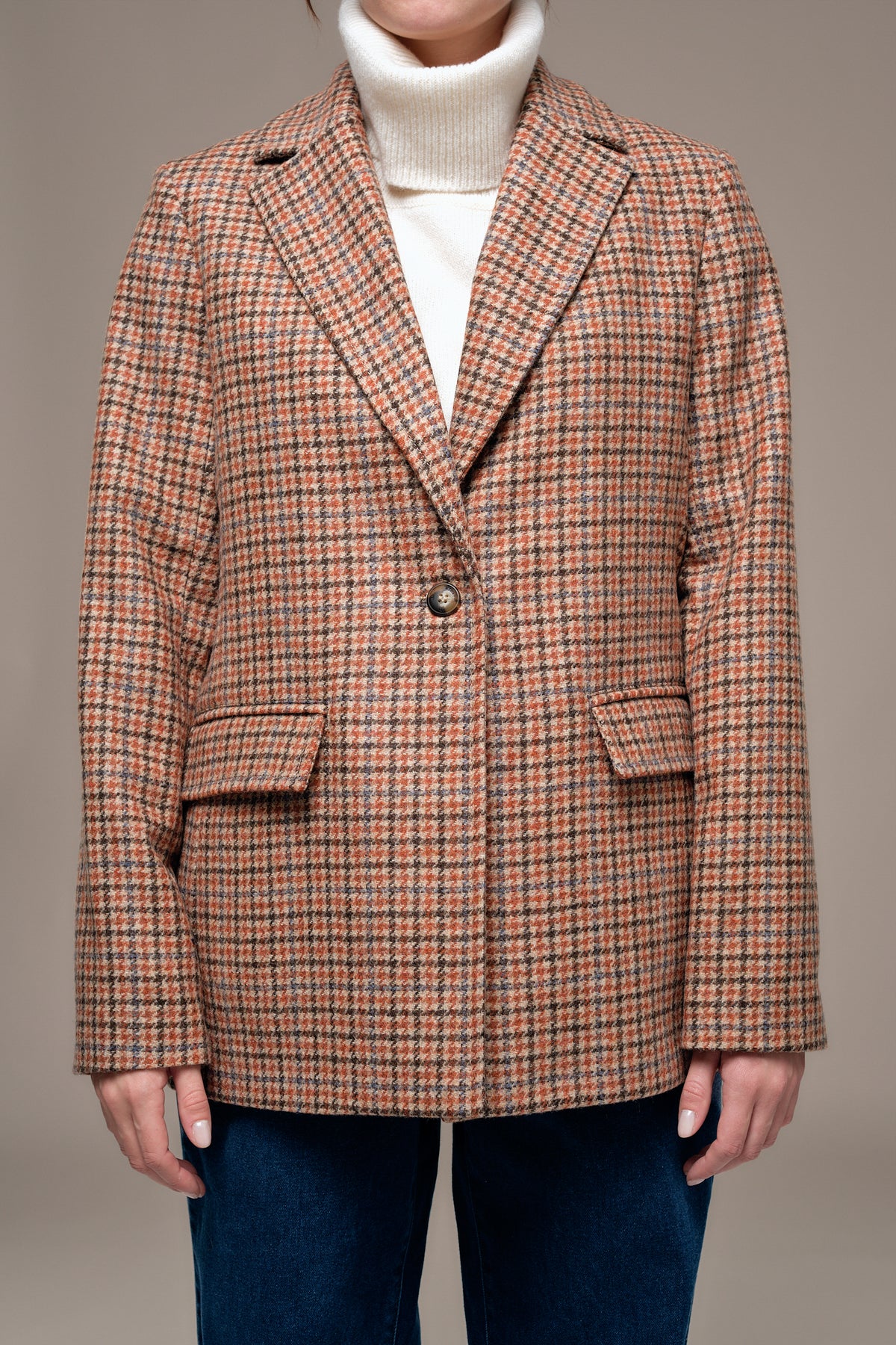 VICKING Houndstooth Blazer