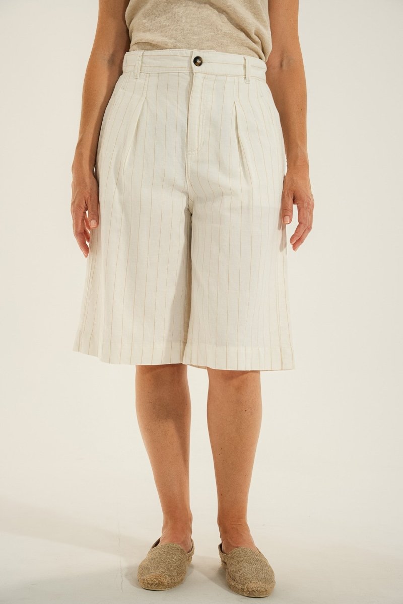 Bermuda élastiqué dos en jacquard BRESIL - Mat de Misaine