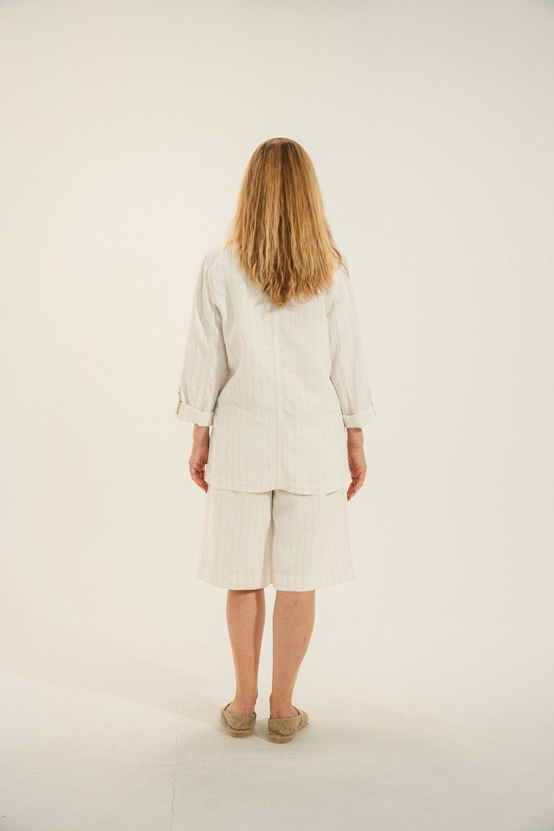 Bermuda élastiqué dos en jacquard BRESIL - Mat de Misaine