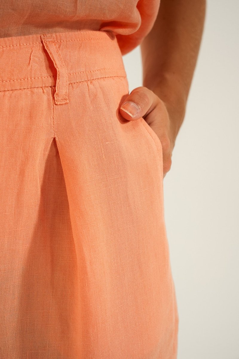 Bermuda en lin BRAGA - Mat de Misaine