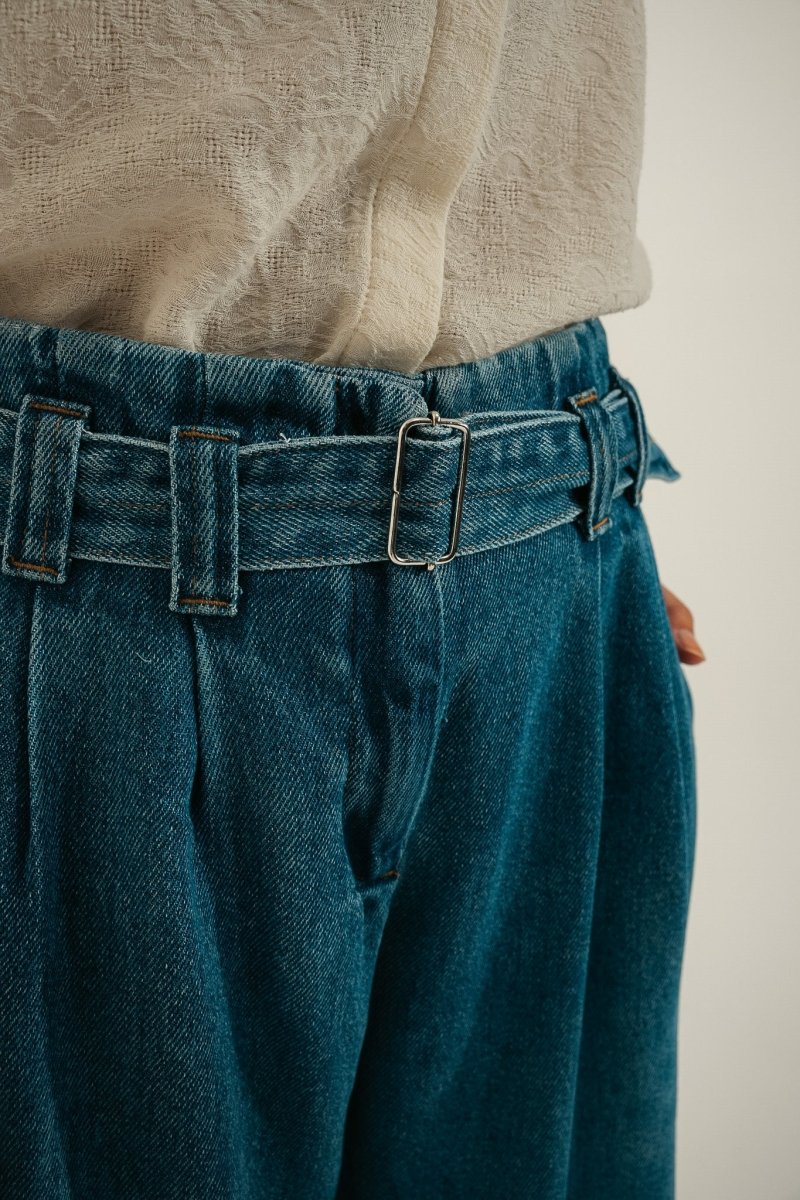 Bermuda large en jeans BAHAMAS - Mat de Misaine