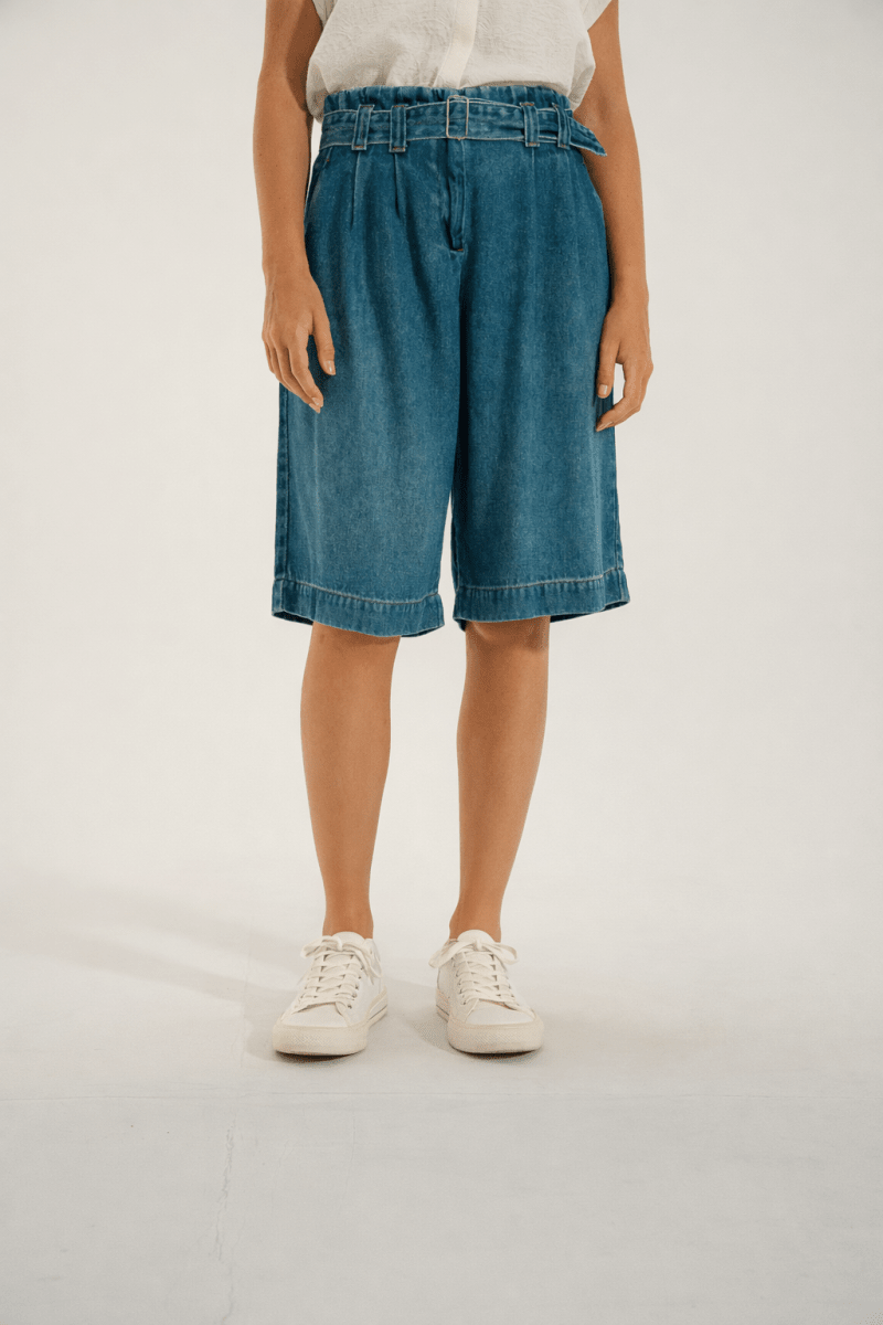 Bermuda large en jeans BAHAMAS - Mat de Misaine