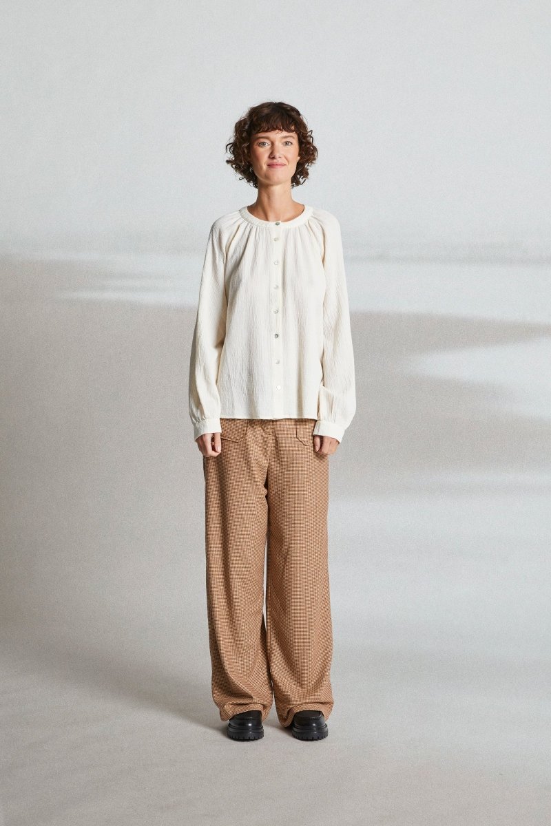 Blouse unie CALAIS - Mat de Misaine