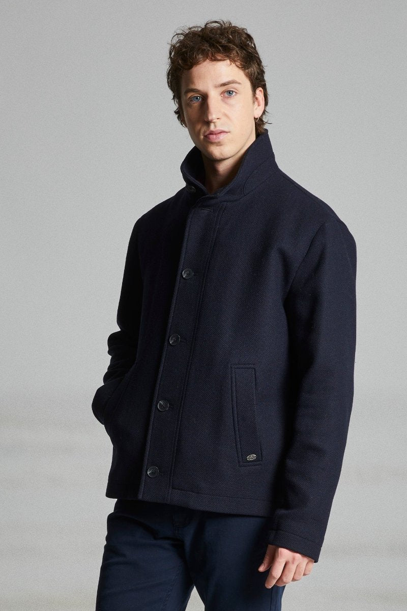 Blouson en drap de laine BARNES - Mat de Misaine
