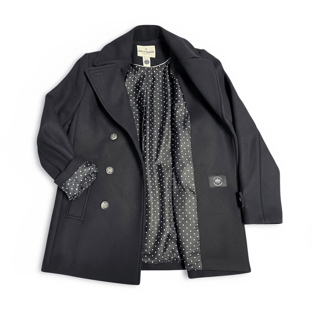 Caban en drap de laine FALAISE - Mat de Misaine