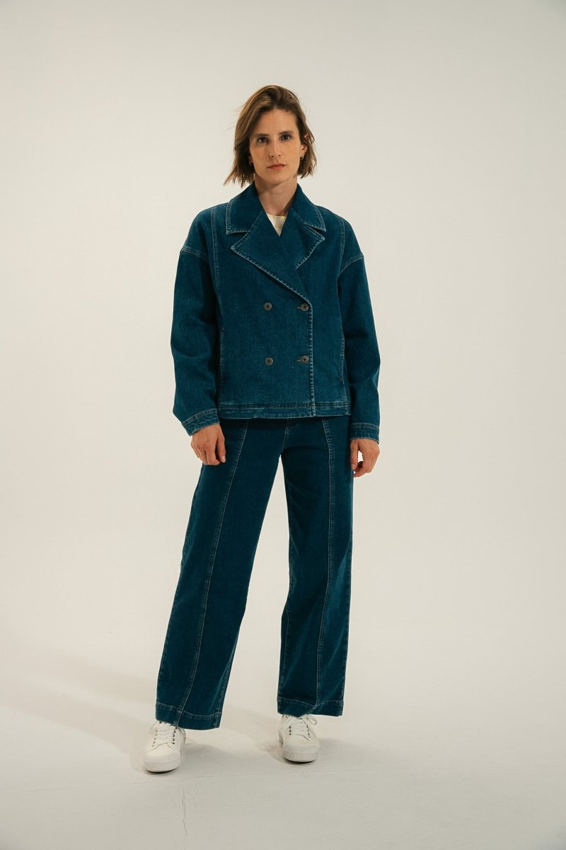 Caban en jeans FARO - Mat de Misaine