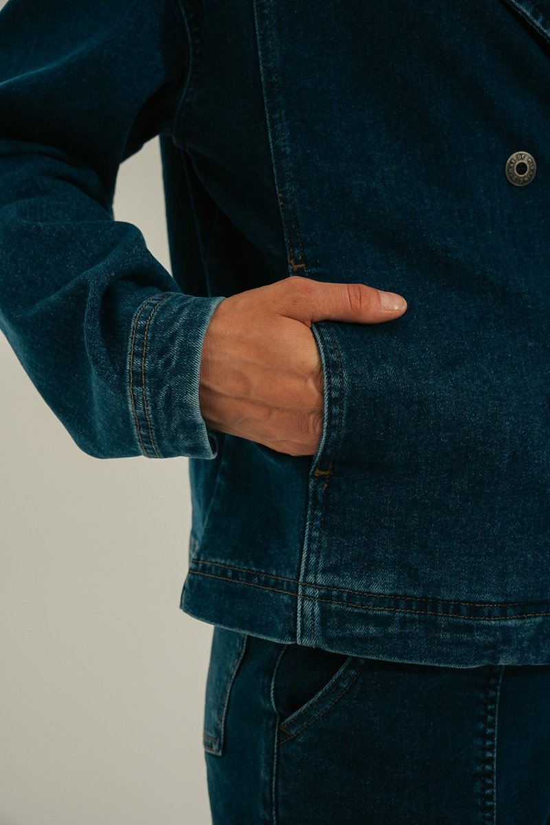 Caban en jeans FARO - Mat de Misaine