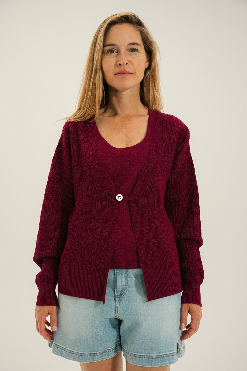 Cardigan boutonnage fantaisie TUNIS - Mat de Misaine