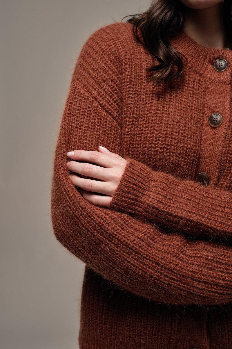Cardigan boutonné THEA - Mat de Misaine