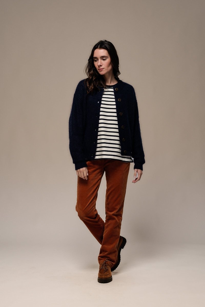 Cardigan boutonné THEA - Mat de Misaine