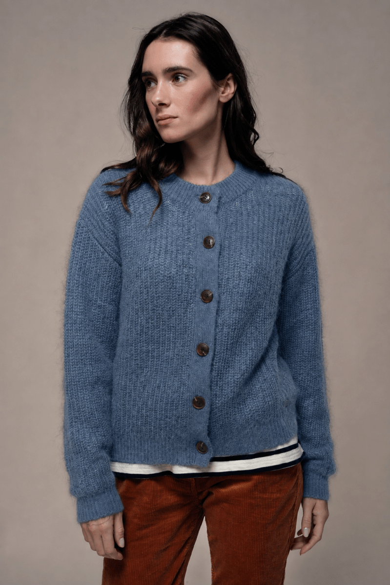 Cardigan boutonné THEA. - Mat de Misaine