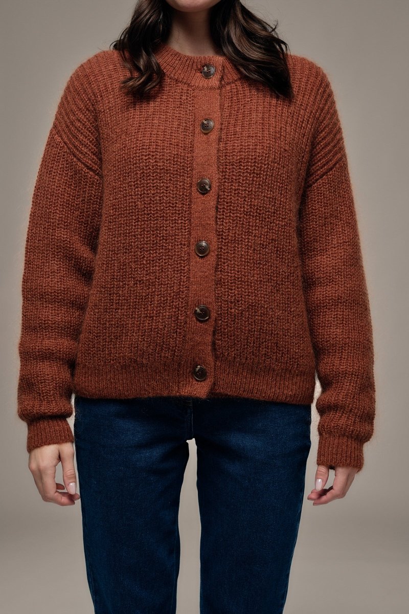 Cardigan boutonné THEA - Mat de Misaine