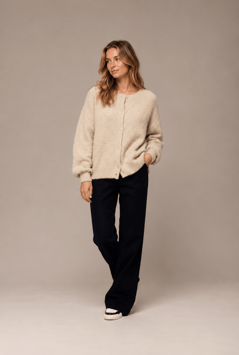 Cardigan boutonné TOBY. - Mat de Misaine