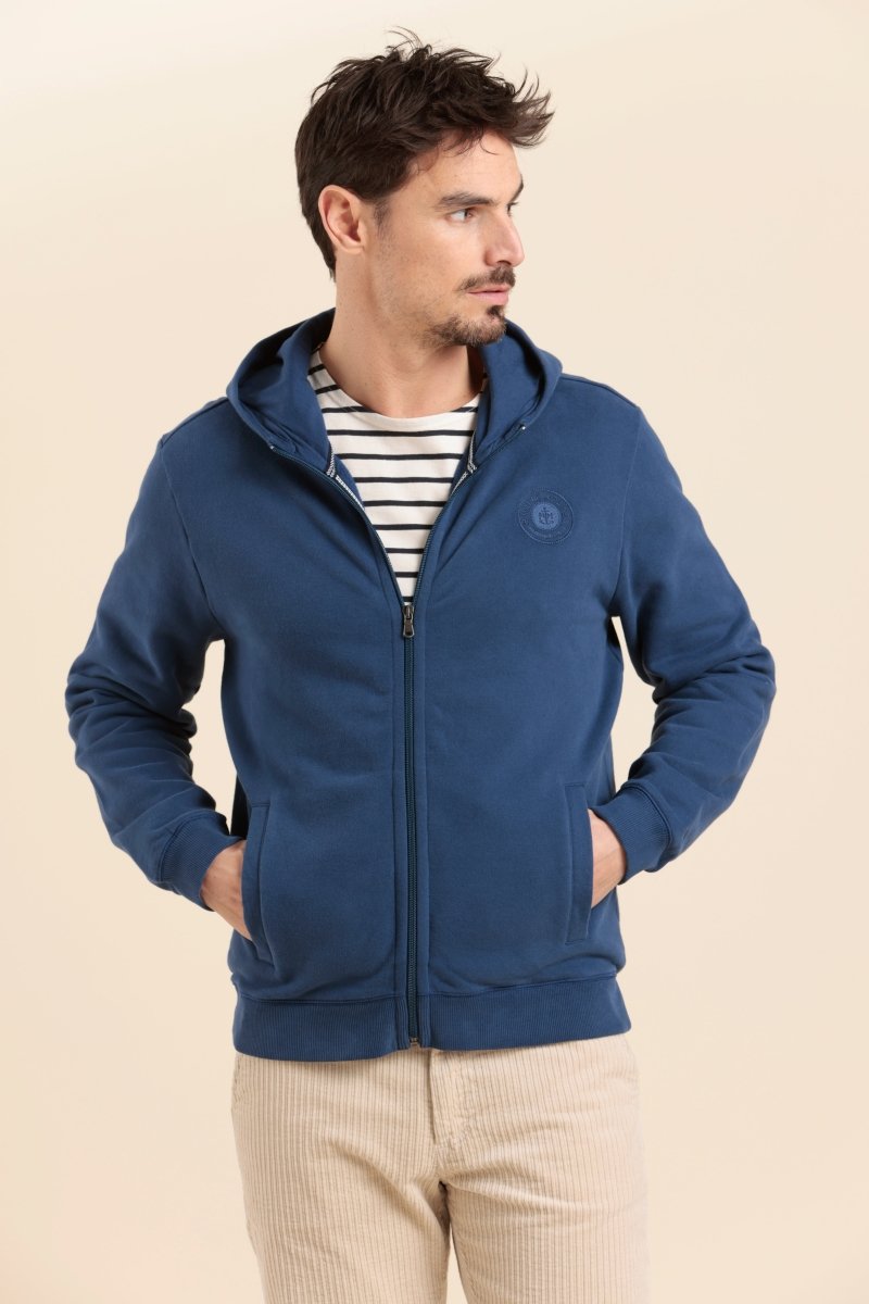 cardigan homme coton - Mat de Misaine