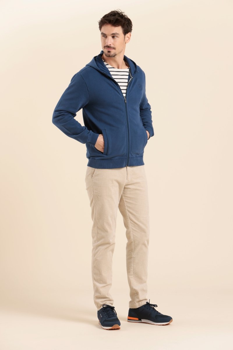 Cardigan homme coton sale