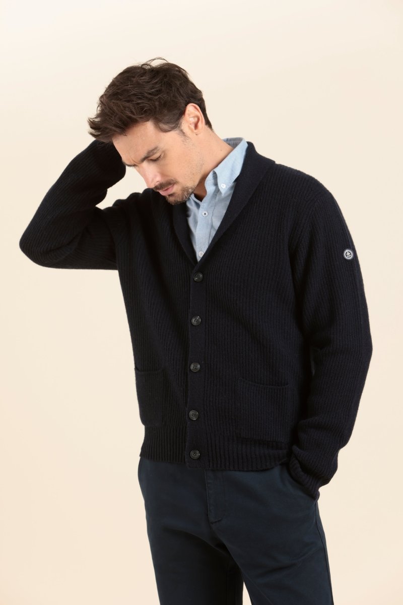 cardigan homme laine - Mat de Misaine