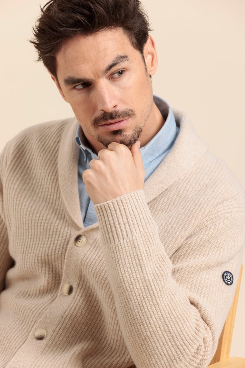 cardigan homme laine - Mat de Misaine